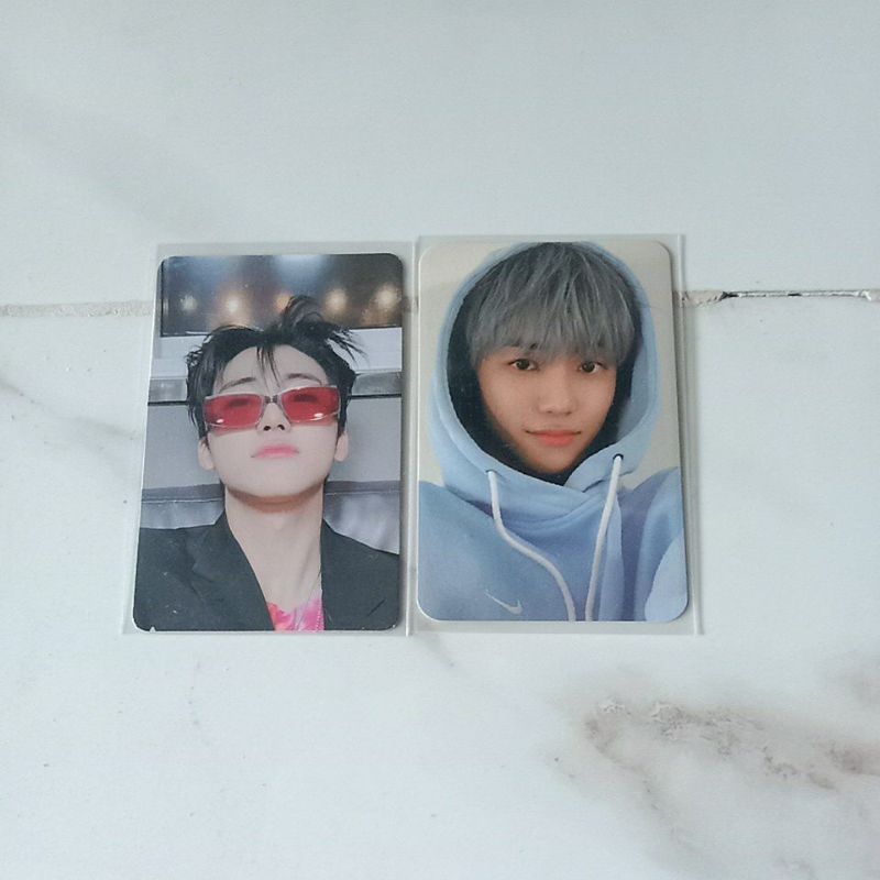 PC Photocard jaemin hoodie biru photopack sg21, agent