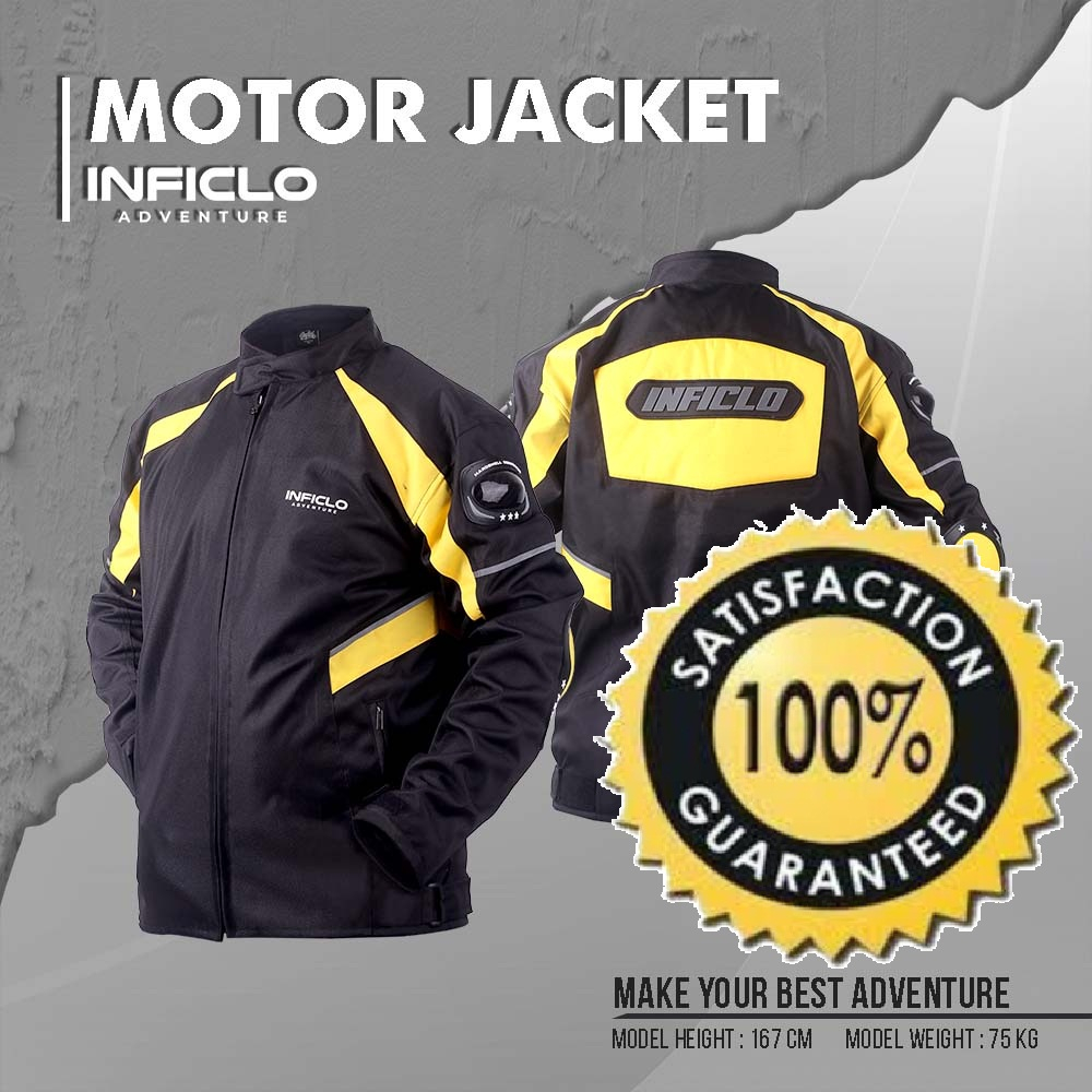 JAKET OUTDOOR MOTOR TOURING PRIA PREMIUM ORIGINAL CASUAL DISTRO TERBARU KEKINIAN MURAH HITAM KOM KUN
