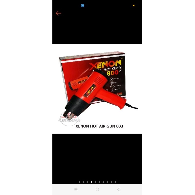 hot gun mesin pemanas plastik tingkat panas hot air gun heat gun blow