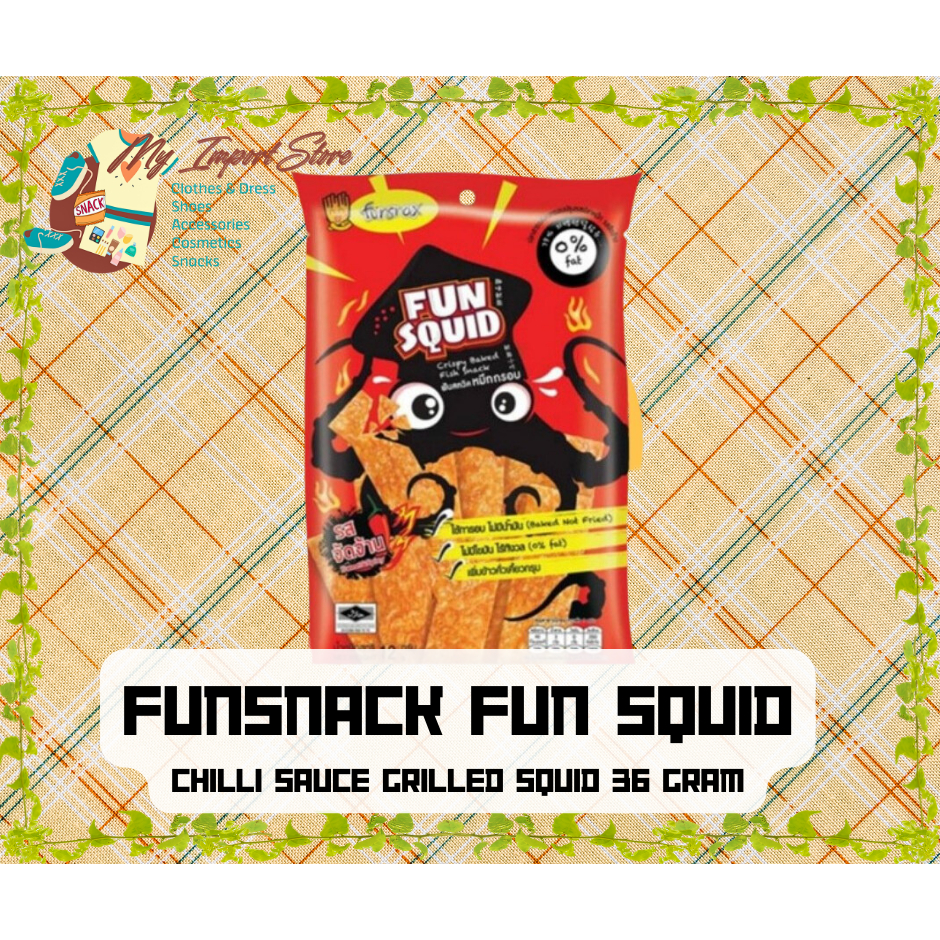 

Snack Cumi Fun Squid Snack Thailand