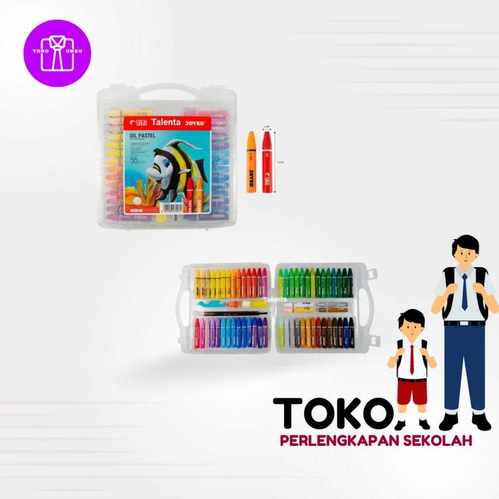 

Crayon JOYKO 55 Warna