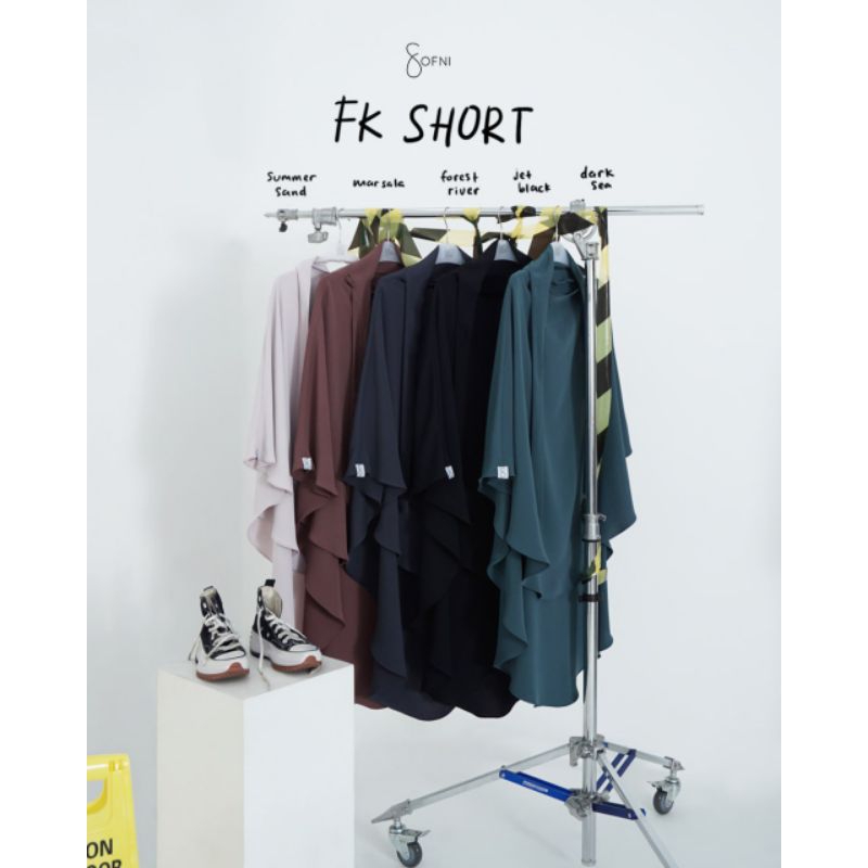 FK short dan Khimar nonped by Sofni