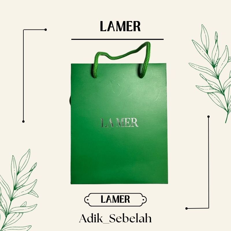 

LAMER paper bag parfum sendok