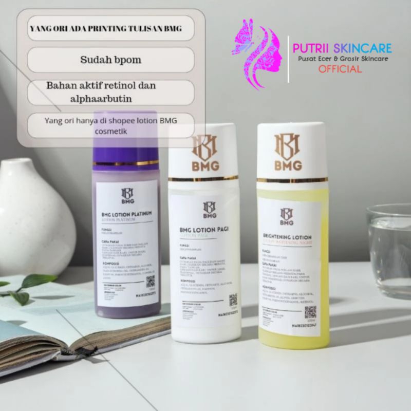 BMG LOTION ORIGINAL BRIGHTENING BODY LOTION LOTION BMG ORIGINAL HB BPOM BODY LOTION BMG HB BMG LOTIO