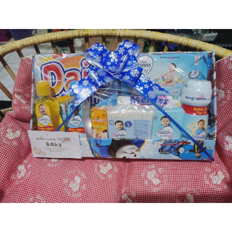 parcel kado lahiran bayi perlengkapan mandi bayi laki laki dan perempuan murah dan lengkap