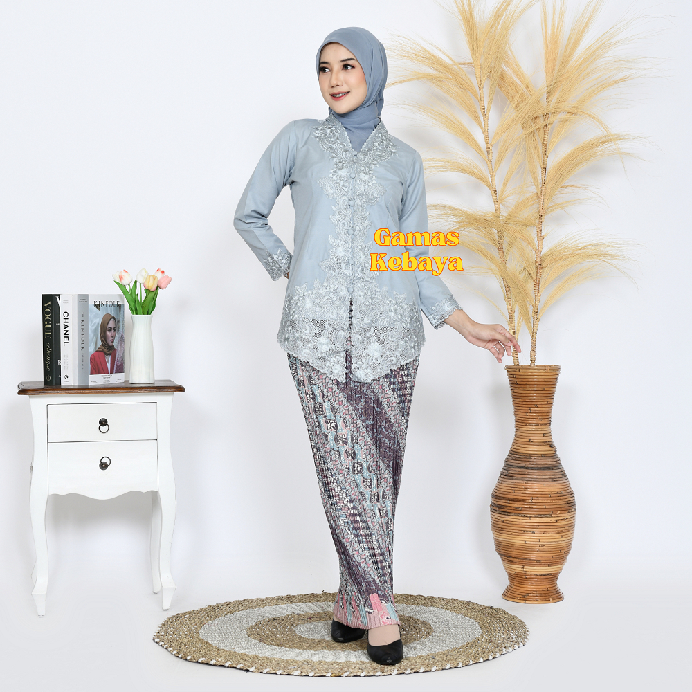 PROMO TERMURAH SETELAN KEBAYA ENCIM PREMIUM/KEBAYA BORDIR/KEBAYA MODERN/KEBAYA JUMBO/BAJU KEBAYA