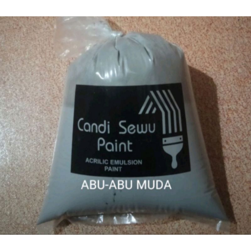 Cat Tembok 1 Kg Warna Abu Abu Muda //KWALITAS SUPER