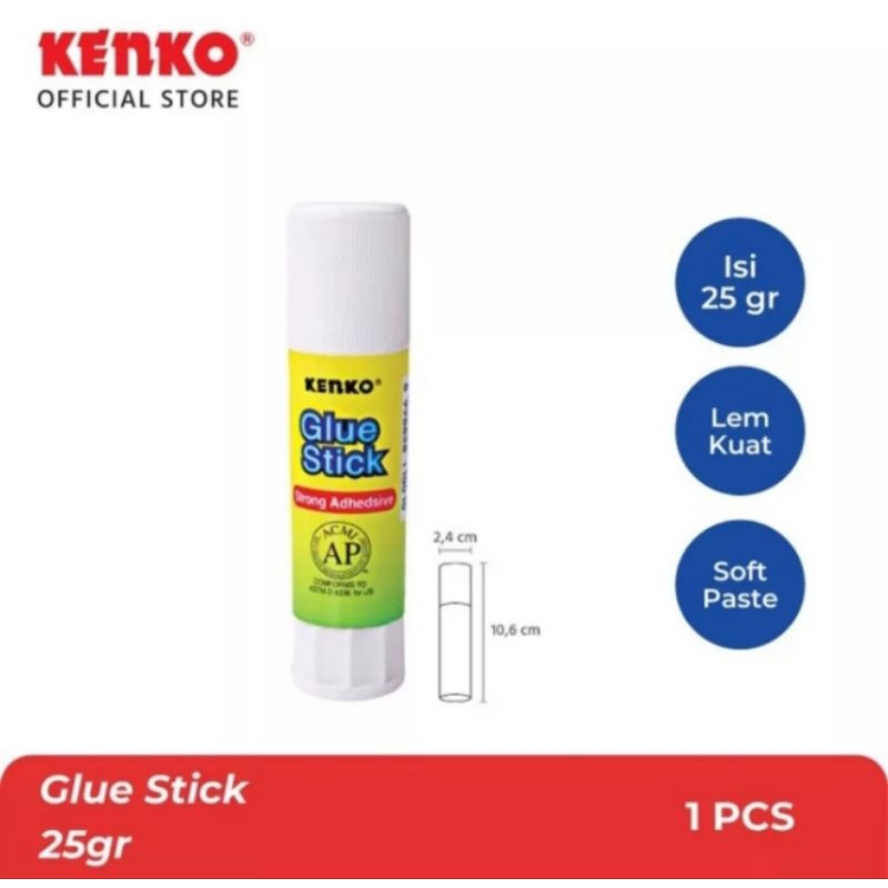 

lem glue stick kenko 25gr