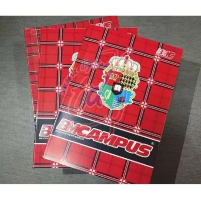 

Buku tulis kampus BMC isi 36lembar ( 10 buku )