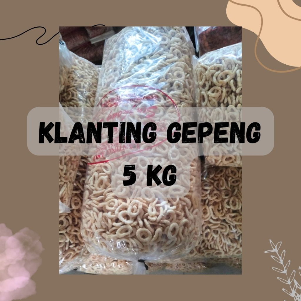 [JAJANNA] Snack Bal Murah Klanting Gepeng/ Snack Bal Klanting Singkong Gepeng/ Klanting gepeng Bal/ 