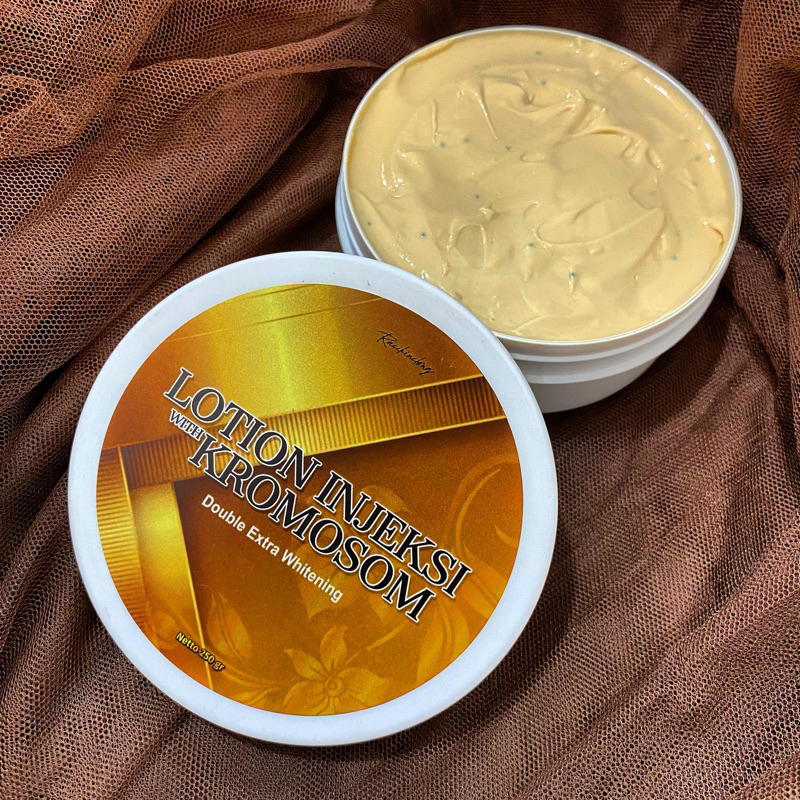 Lotion Injeksi With Kromosom 250gr (untuk kulit susah putih)