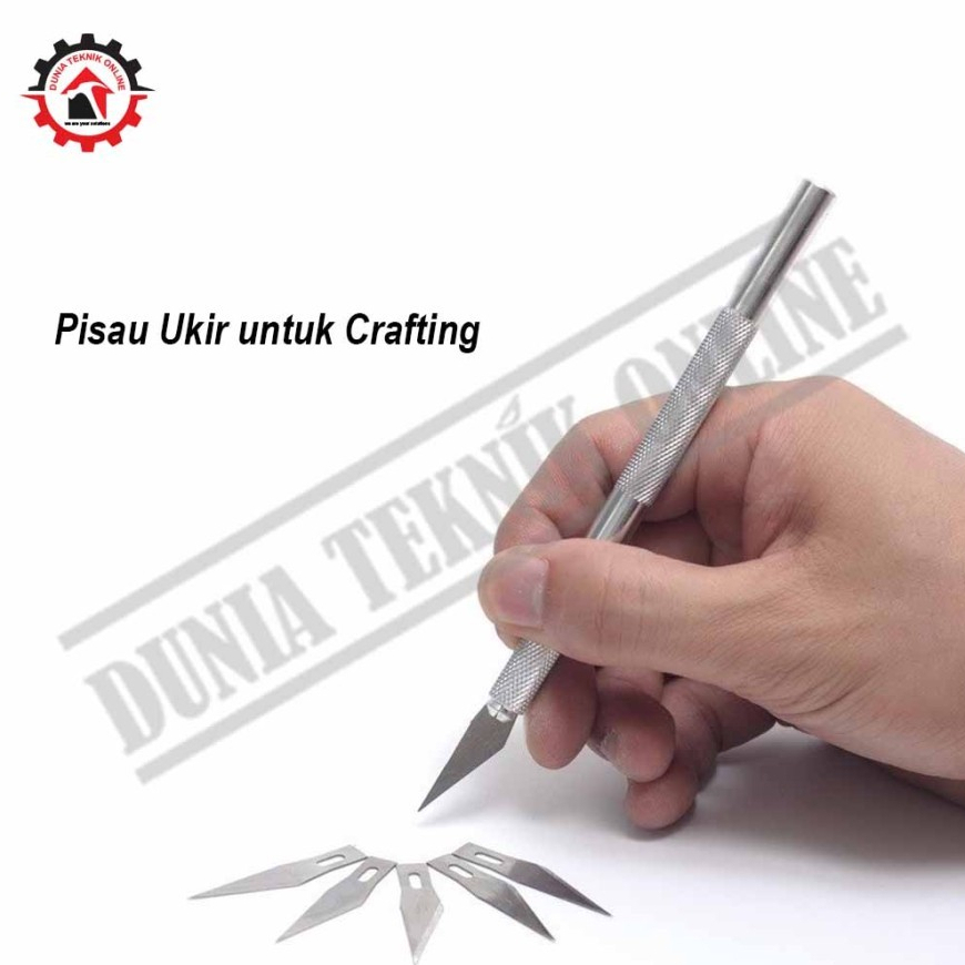 

Pisau Ukir Crafting Art Cutter Plus Mata Pisau 6 Pcs Limited