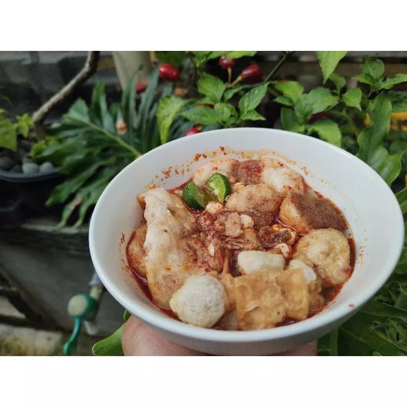 

Baso Aci Instan Gurih Enak Asli Garut Paket Isi 10 Pcs