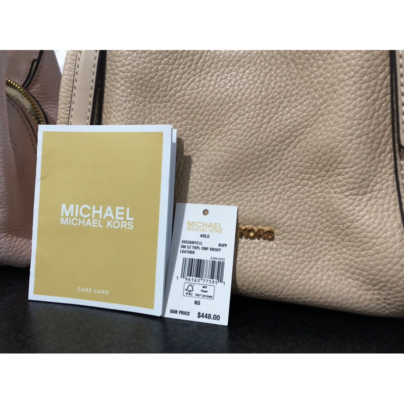 (VVGC) Michael Kors Arlo Buff ORIGINAL/ AUTHENTIC/ ASLI