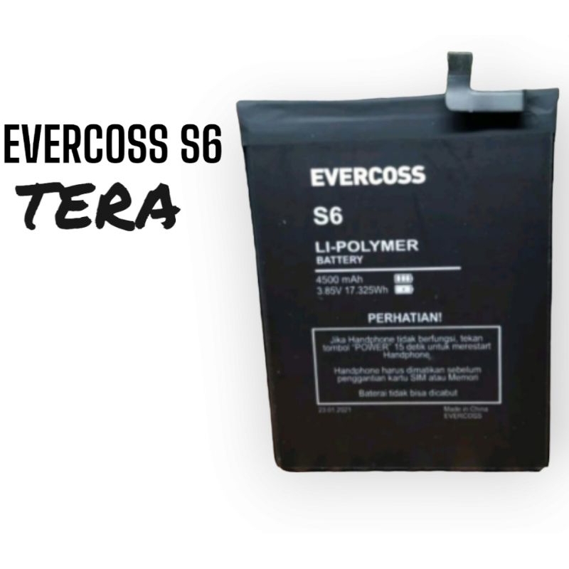 Batre Baterei Baterai Bt Evercoss S6 Tera Android S 6 S6 Original Baterai