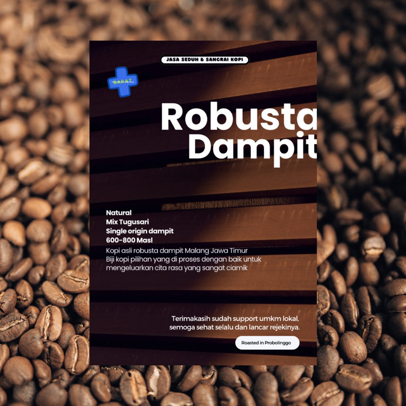 

kopi robusta dampit biji kopi atau bubuk