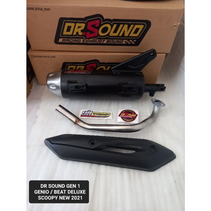 KNALPOT COPY CMS GEN1 FULLSET PNP BEAT KARBU FI ESP VARIO 110 FI BEAT DELUXE GENIO SCOOPY NEW 2021 2