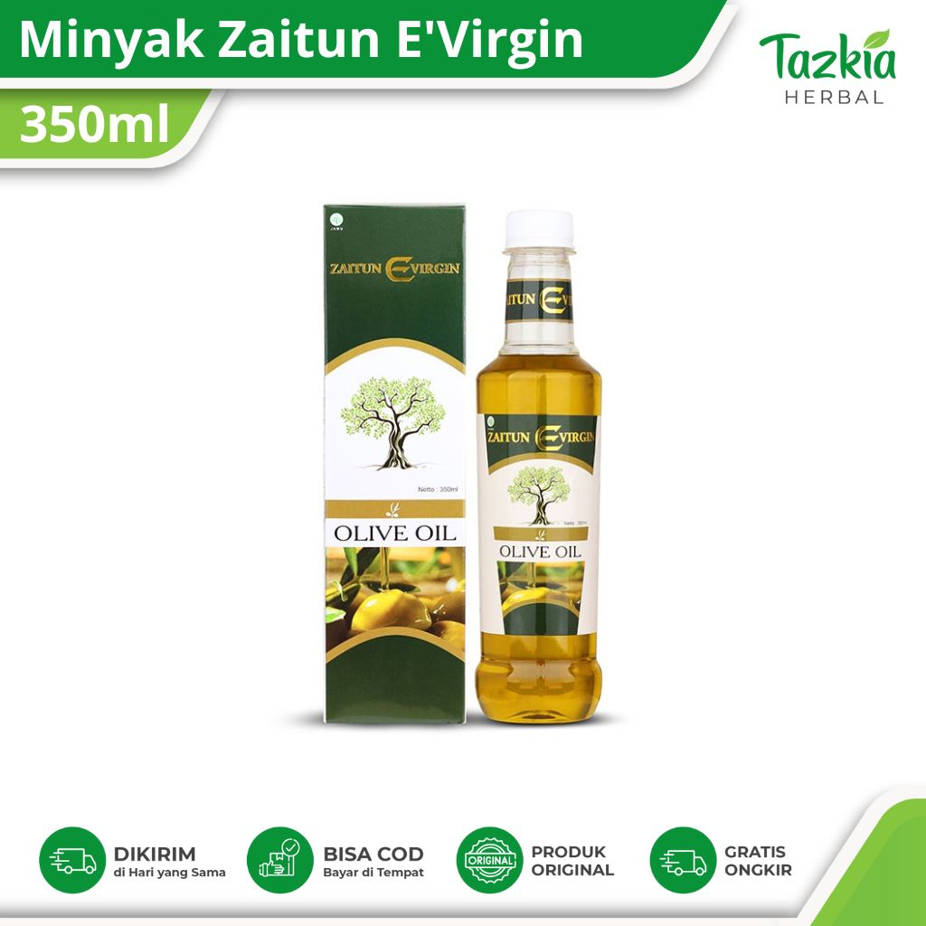 

Minyak Zaitun E'Virgin 350 ml - Extra Virgin Olive Oil