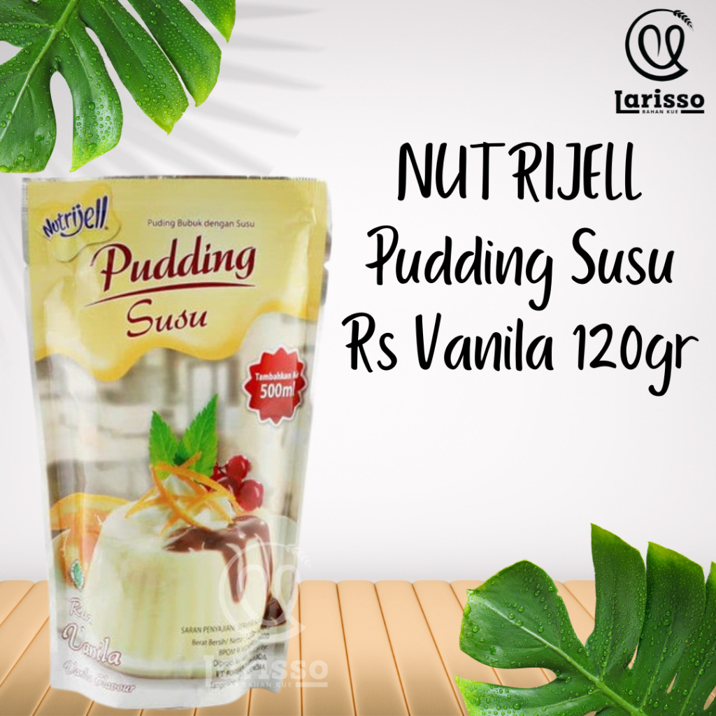 

NUTRIJELL PUDDING SUSU 120GR RASA VANILA PUDING BUBUK DENGAN SUSU