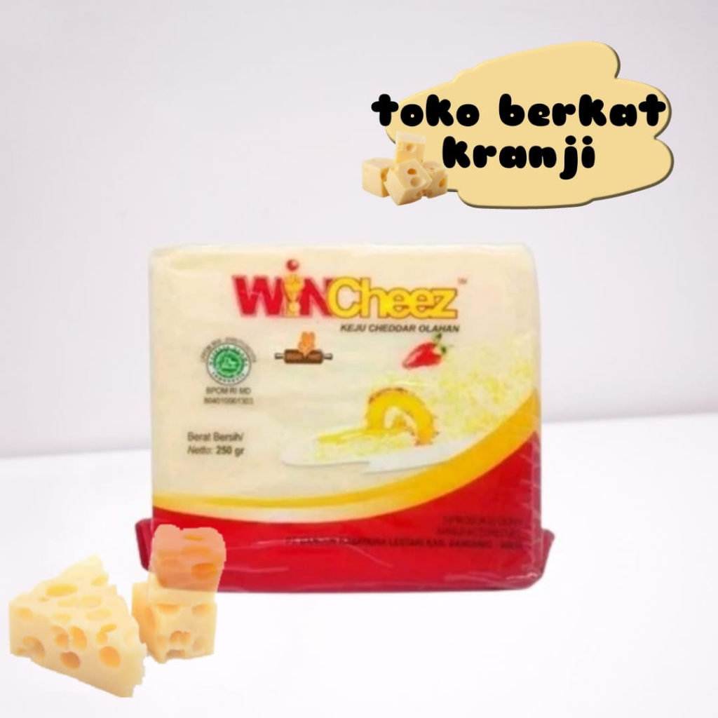 

Keju wincheez reguler Kemasan 250gr