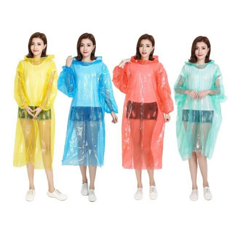 JAS HUJAN / MANTEL PLASTIK WARNA (EXTREAM & BAJU CELANA)