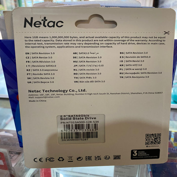 NETAC SSD 128 GB