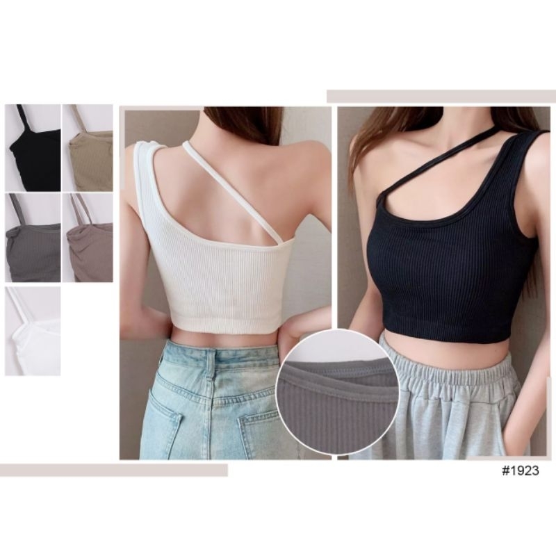 Tank top Rajut Wanita / Tanktop  Wanita  korean style/ Tanktop Asymetric /Crop Top Tanktop /Tanktop 