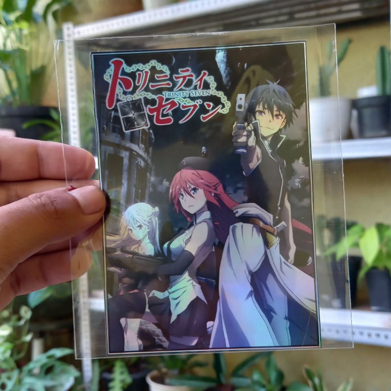 

STICKER HOLOGRAM ANIME TRINITY SEVEN