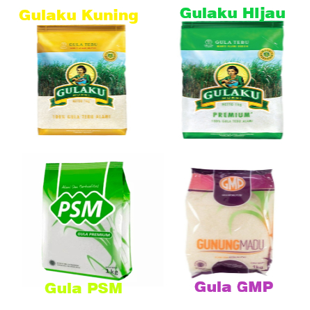

GULAKU Gula Pasir Premium 1 kg