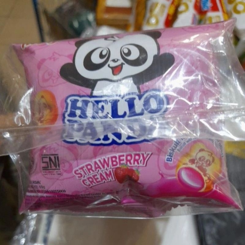 

Hello panda rasa strawberry isi 10