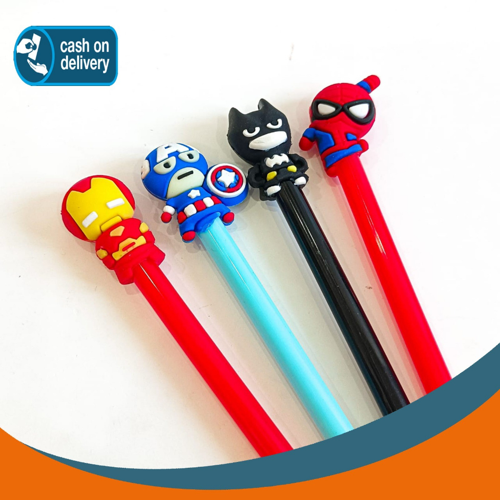 

pensil graphite infinite Hero Avengers pencil robot anti patah alat-alat sekolah aesthetic termurah bagus lucu imut COD