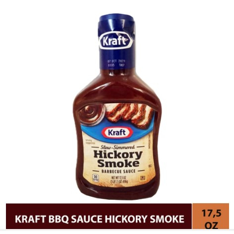 

KRAFT BBQ SAUCE HICKORY SMOKE 496 GRAM