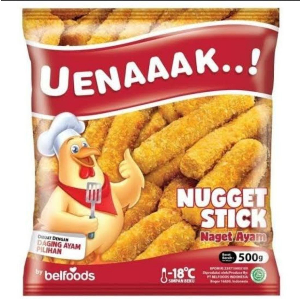 

BELFOODS NUGET UENAK BENTUK STIK