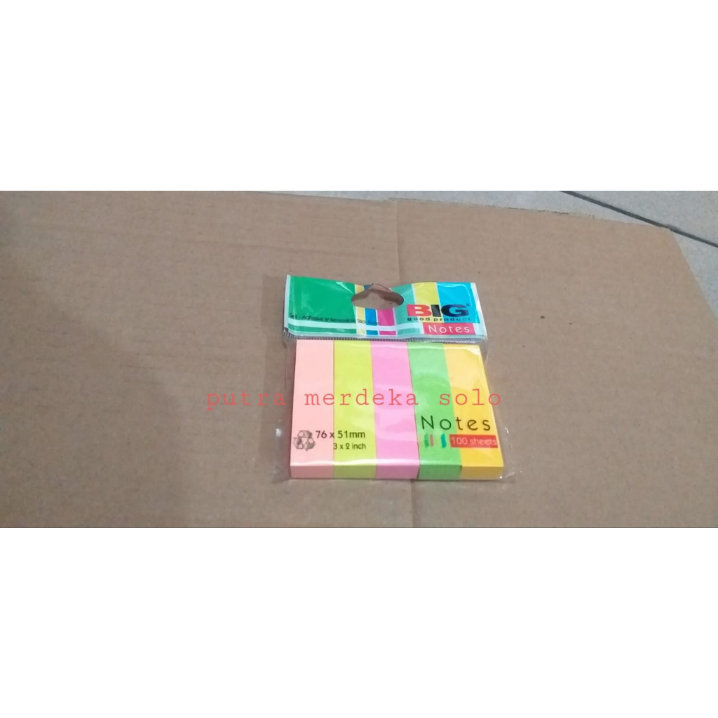 

Pembatas Buku, Sticky Notes, Post It, Kertas Memo BIG