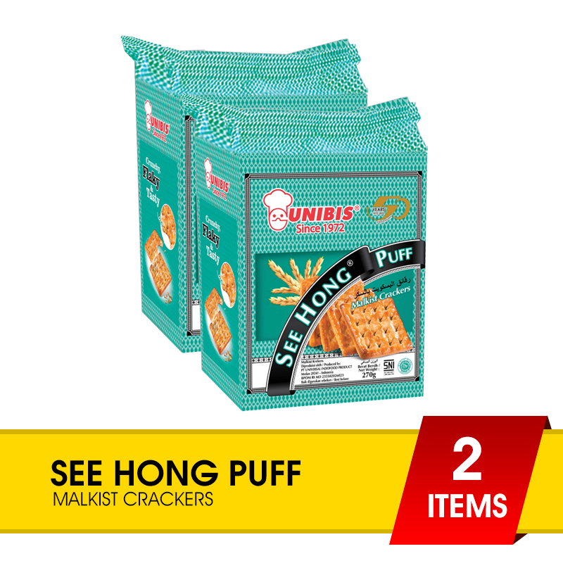 

Unibis Super See Hong Puff Crackers 252 g (2 pcs)