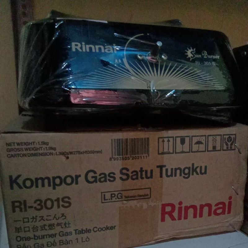 kompor 1 tungku Rinnai