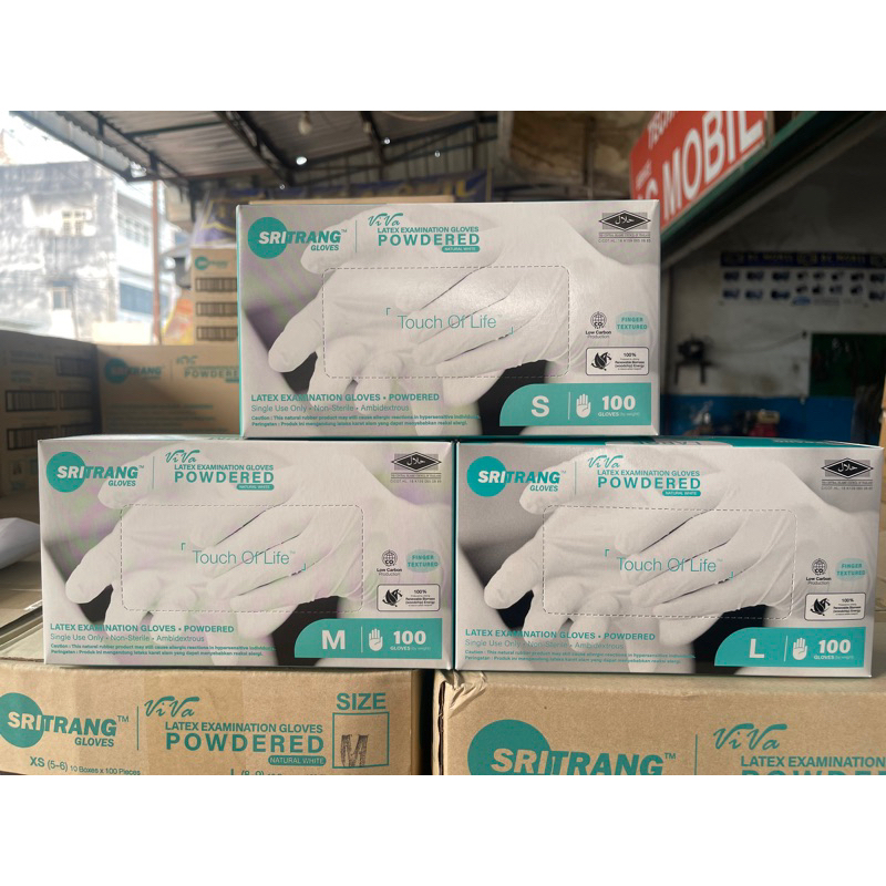 Handscoon non Steril SRITRANG / Latex Glove