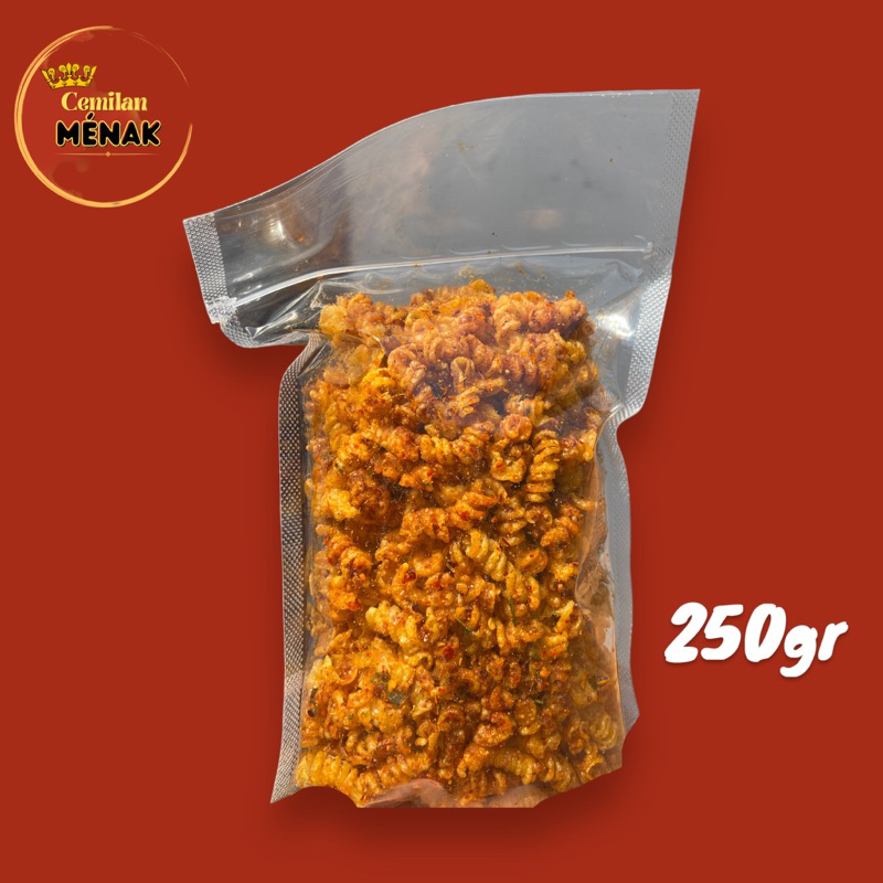 

250gr MAKARONI SPIRAL+BUMBU DAUNJERUK