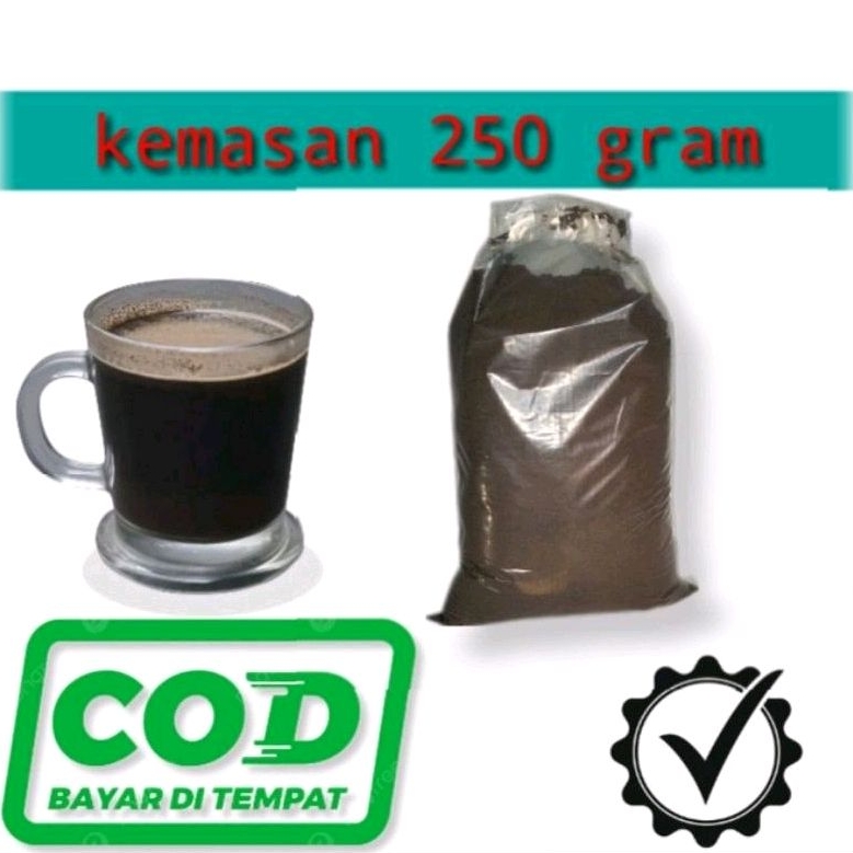 

Kopi bubuk kemasan plastik 250 gram