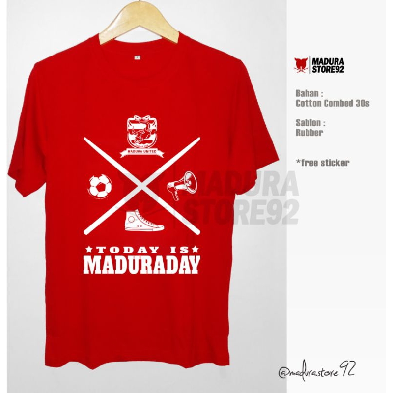 Kaos madura united kconk xday red
