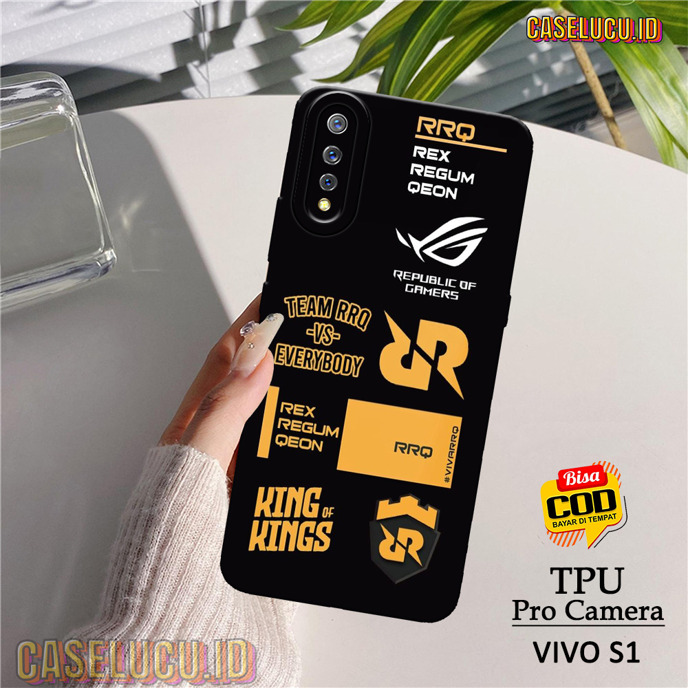 Casing Hp Vivo S1 Terbaru - Fashion Case Gaming - Case Vivo S1 - Soft Case Hp Vivo S1 - Kesing Hp - 