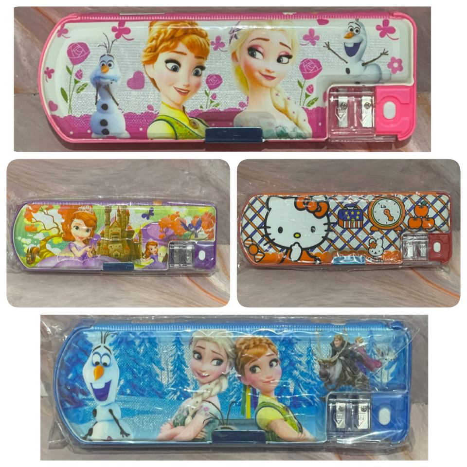 

KOTAK PENSIL ANAK DISNEY PRINCESS HELLO KITTY ADA RAUTAN SIAP KIRIM