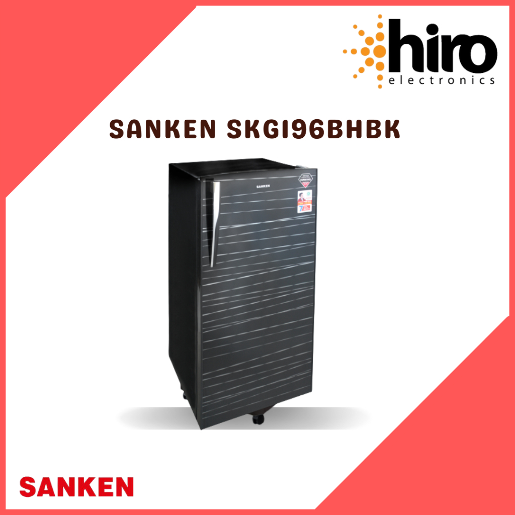 KULKAS 1PINTU SANKEN SKG196BHBK (KHUSUS MAGELANG&SEKITARNYA)