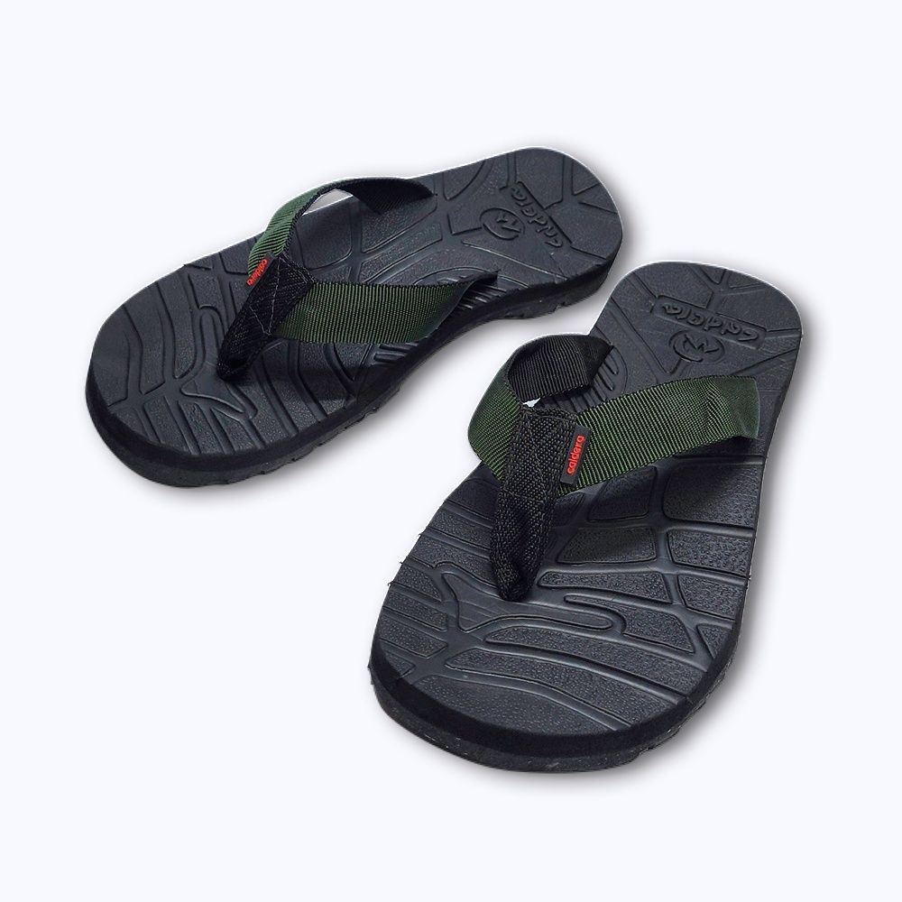 Sandal Jepit Gunung Pria Pasmata Outdor Adventure Caldera Warna Hijau