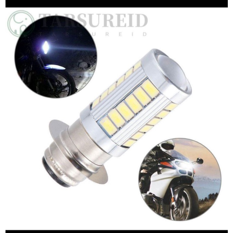 NEW Lampu Depan Led 33 Mata Lampu Bohlam 33 Titik H4 H6 Universal Semua Motor Matic Bebek Vixion