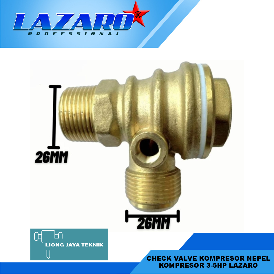 Check Valve Kompresor Nepel Kompresor 3-5hp Lazaro