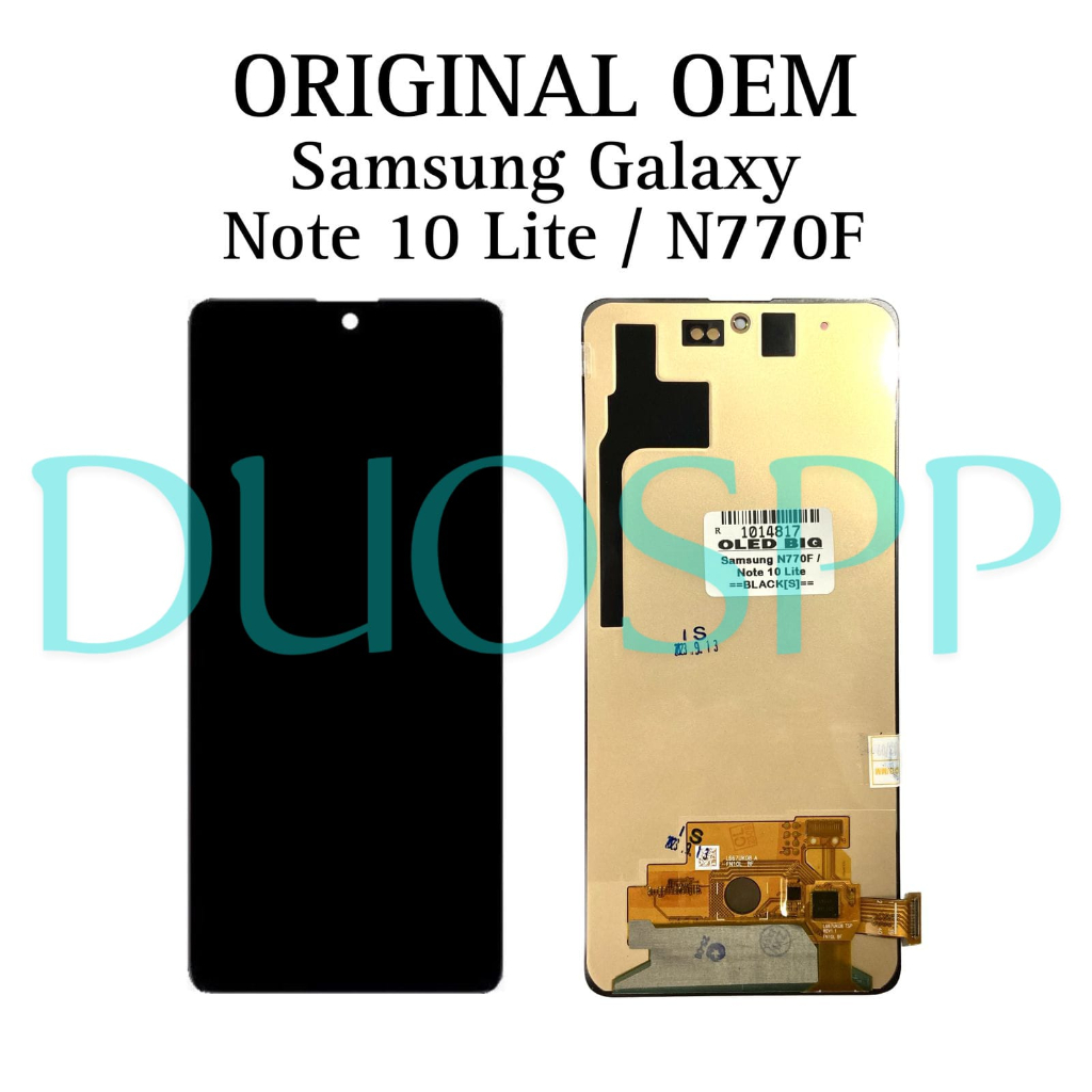 LCD TOUCHSCREEN SAMSUNG GALAXY NOTE 10 LITE / N770F LCD TS  FULLSET