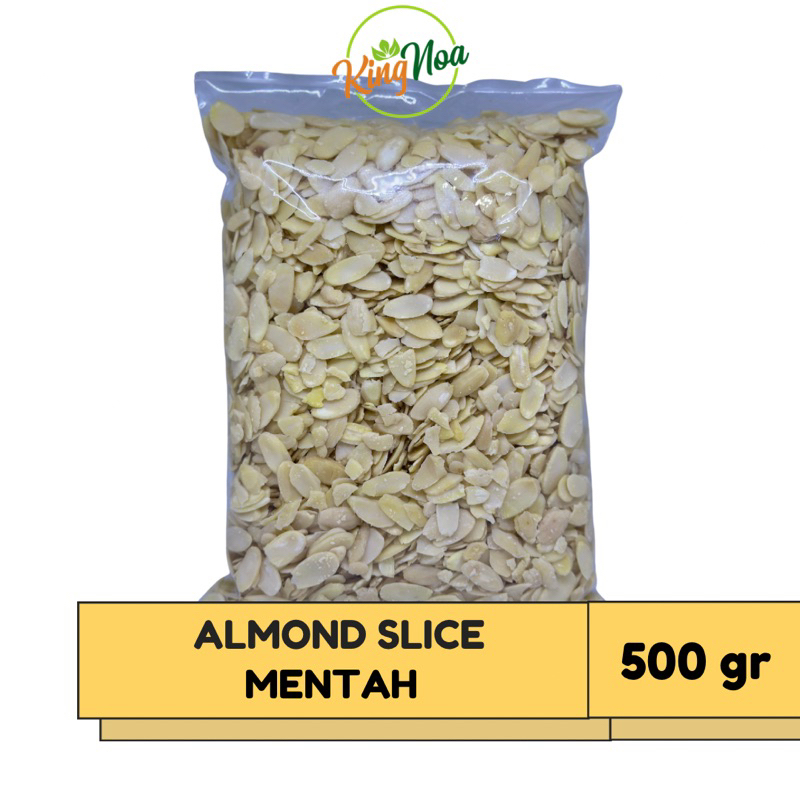 

ALMOND SLICE MENTAH 500gr