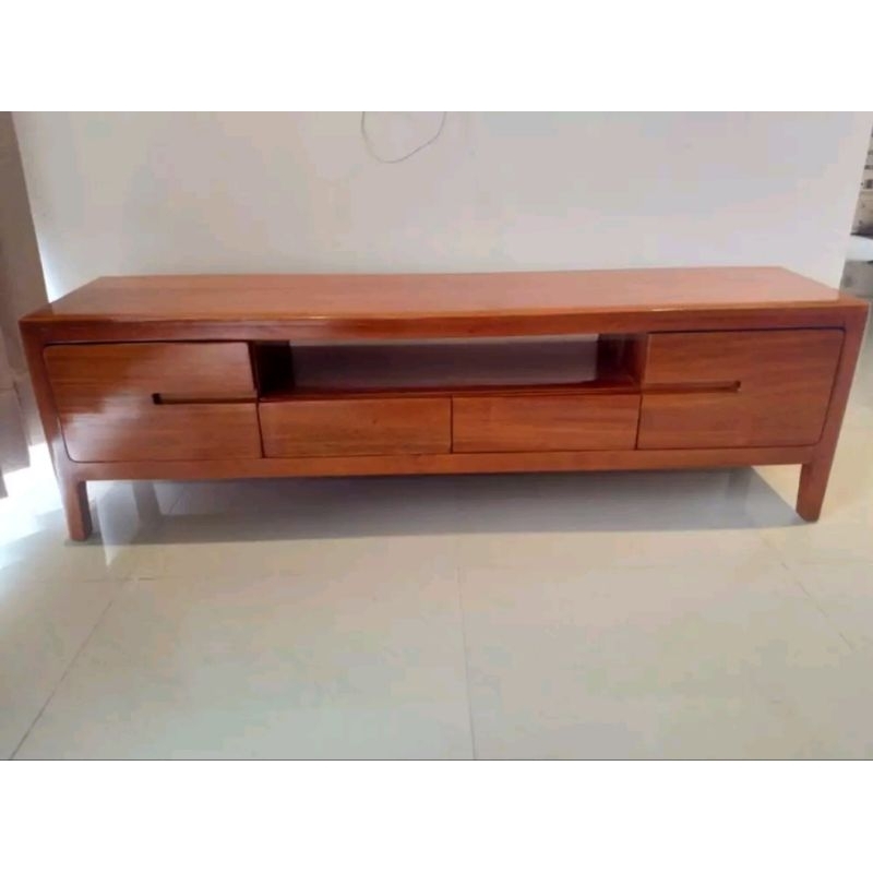 bufet Kayu Tv Minimalis Modern/ lemari TV