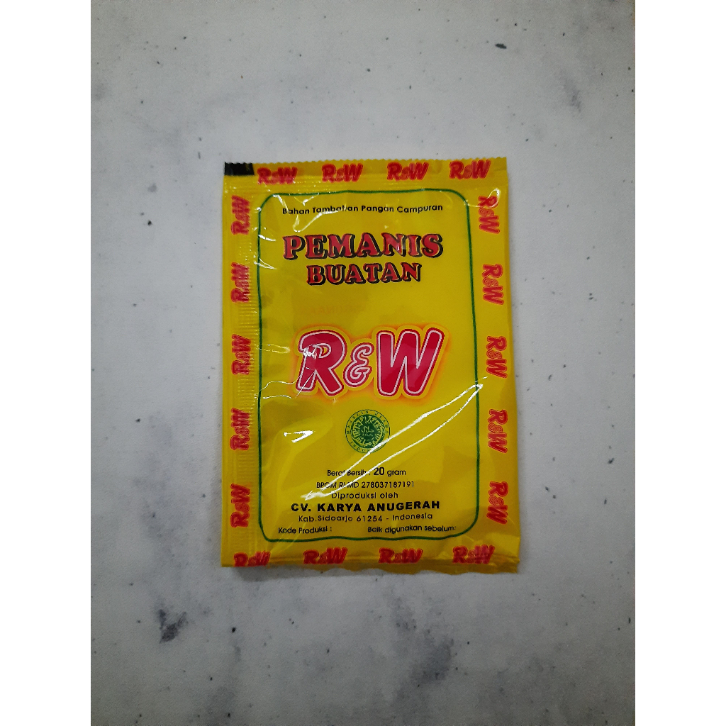 

Pemanis Buatan RW 20 gram